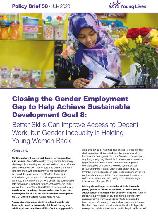 Closing The Gender Employment Gap To Help Achieve Sustainable ...